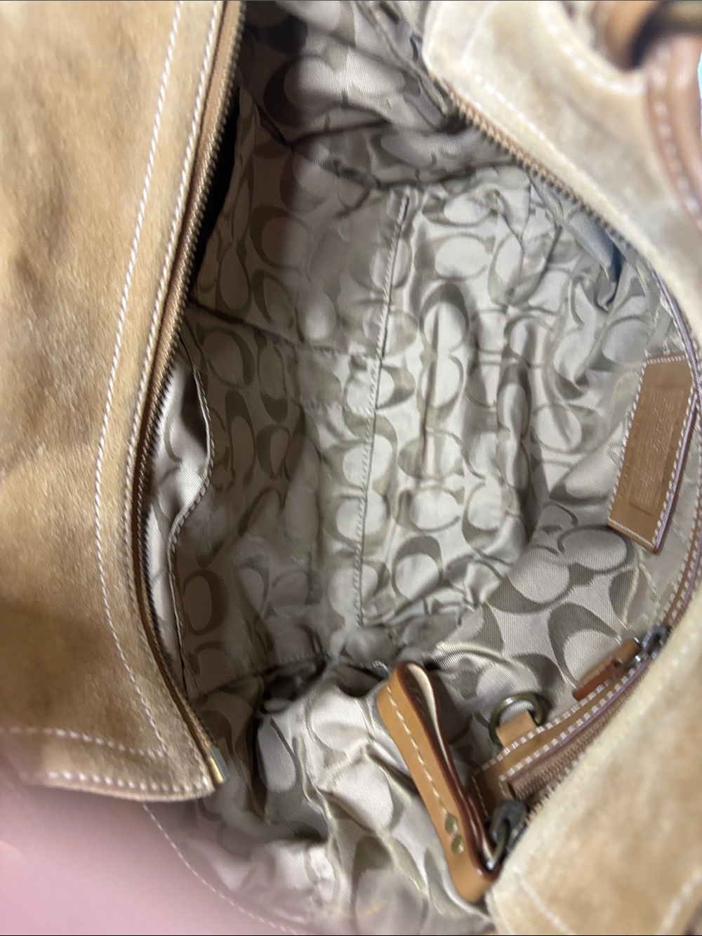 Vintage Coach Soho Suede bag - Picture 9 of 12